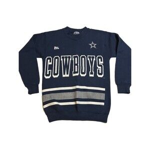 Vintage 1996 Pro Player Dallas Cowboys Emmitt Smith Crewneck Sweatshirt Sz 14/16